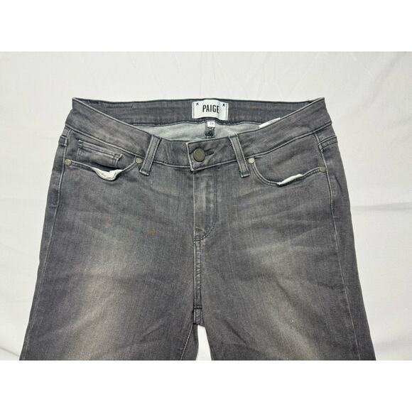 Paige Women’s Gray Verdugo Ultra Skinny Denim Jeans - Size 29x30 - Picture 5 of 7
